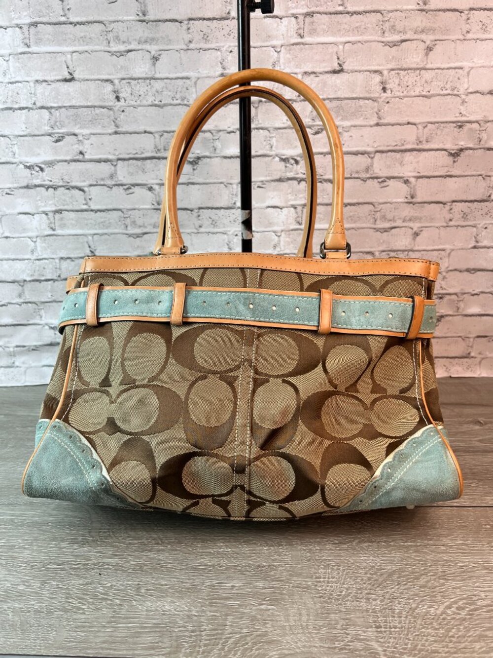 Very Rare Limited Edition Coach 1490 Signature "Fish" Hamilton bag - Picture 4 of 7